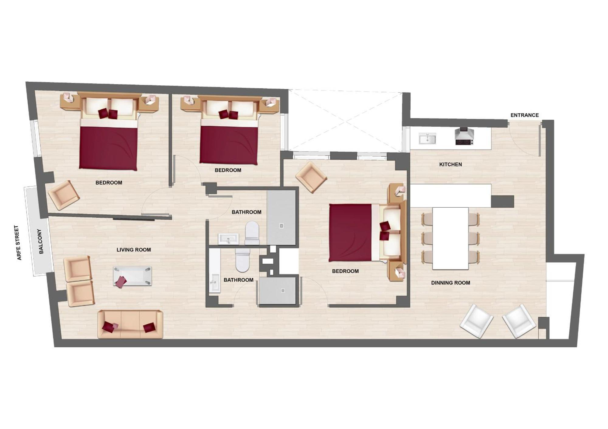 Appartement Alohamundi Arfe Sevilla